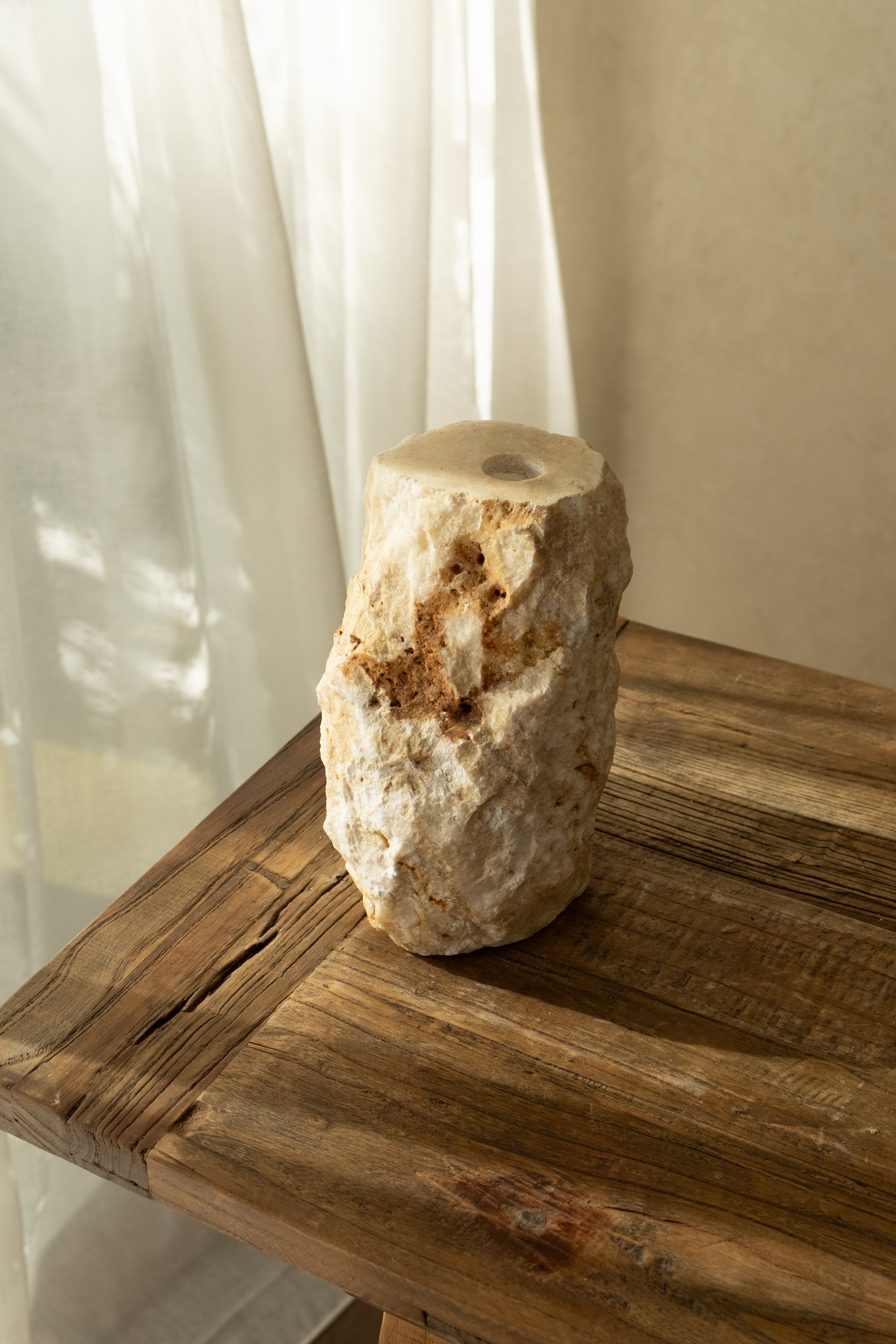 Onyx Rustic Candle Holder 300mm
