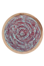 Plate Wooden Painted