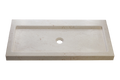 Pannacotta Limestone Honed Wall-Hung Basin