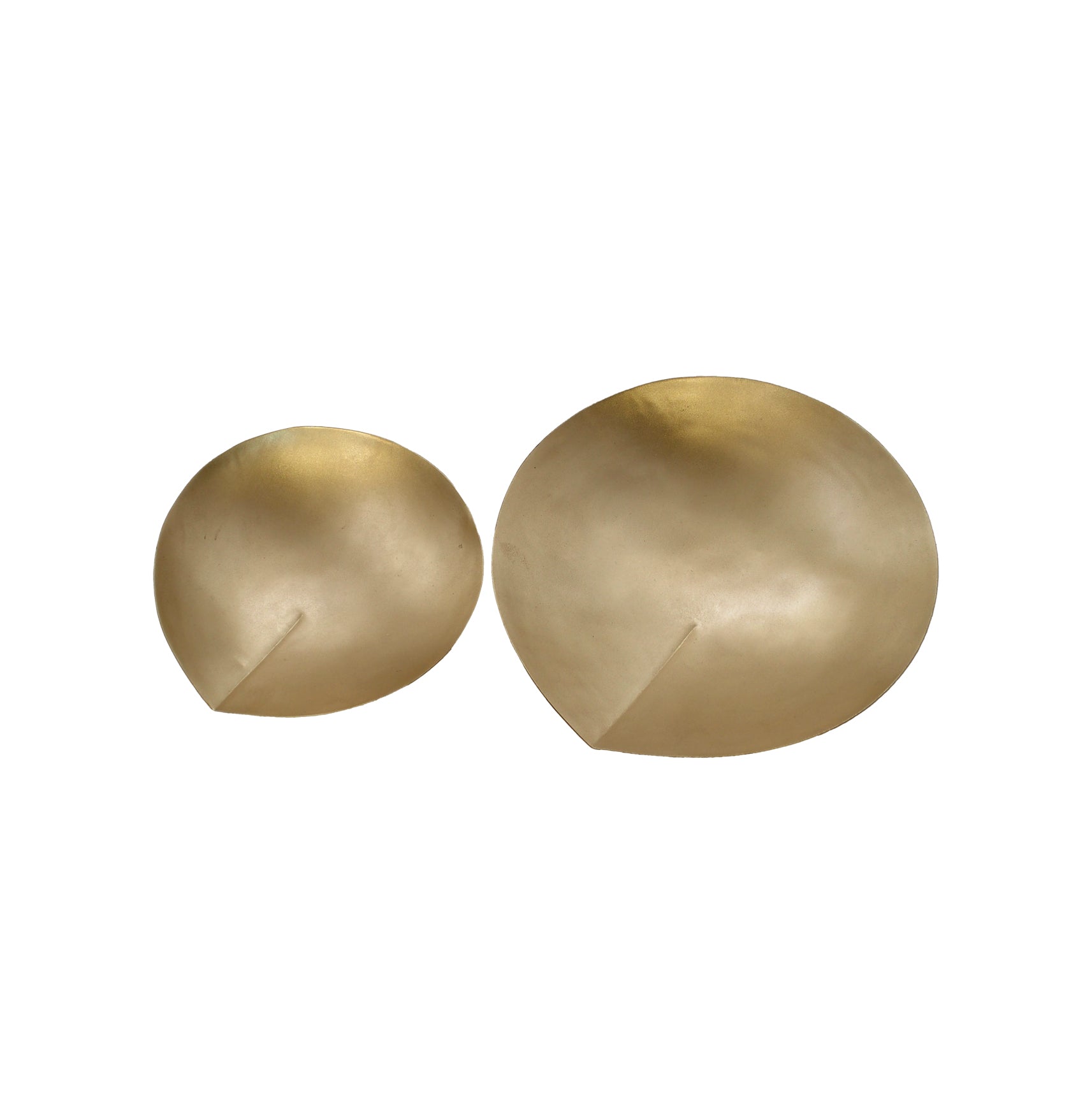 Bowl Dante Creased Brass