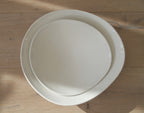 Platter Lotus Curved White