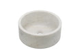 Sofia Marble Honed Round Basin