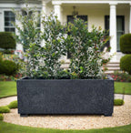 Trough Black Terrazzo