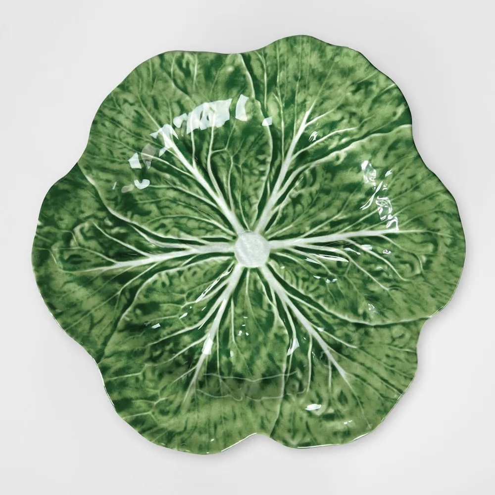 Platter Luxe Cabbage Leaf