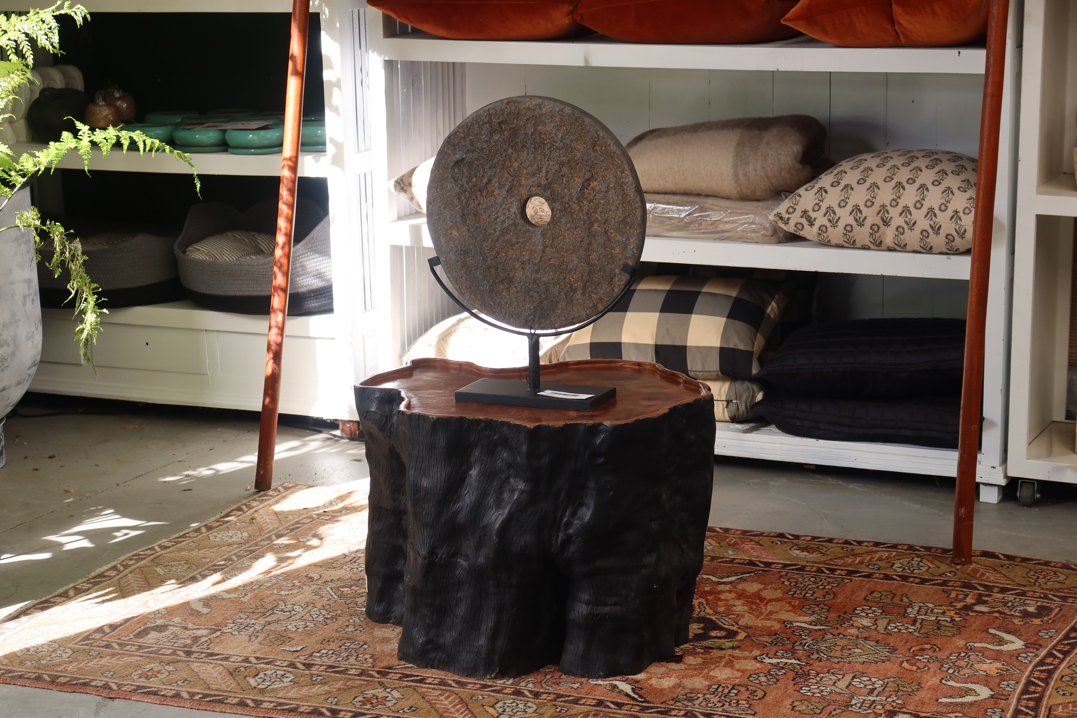 Lychee Organic Stool Timber
