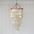 Lamp Hanging White Shell