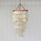 Lamp Hanging White Shell