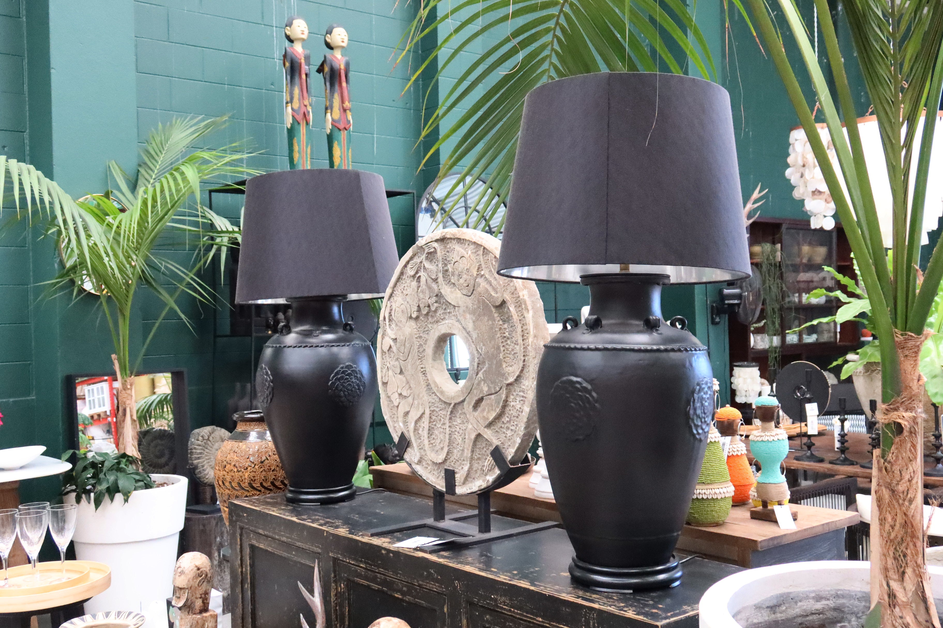 Lamp Black & Shade