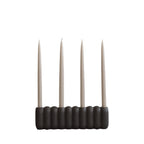 Candle Holder Big Tube Coffee