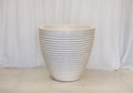 Pot Terrazzo White Ripple