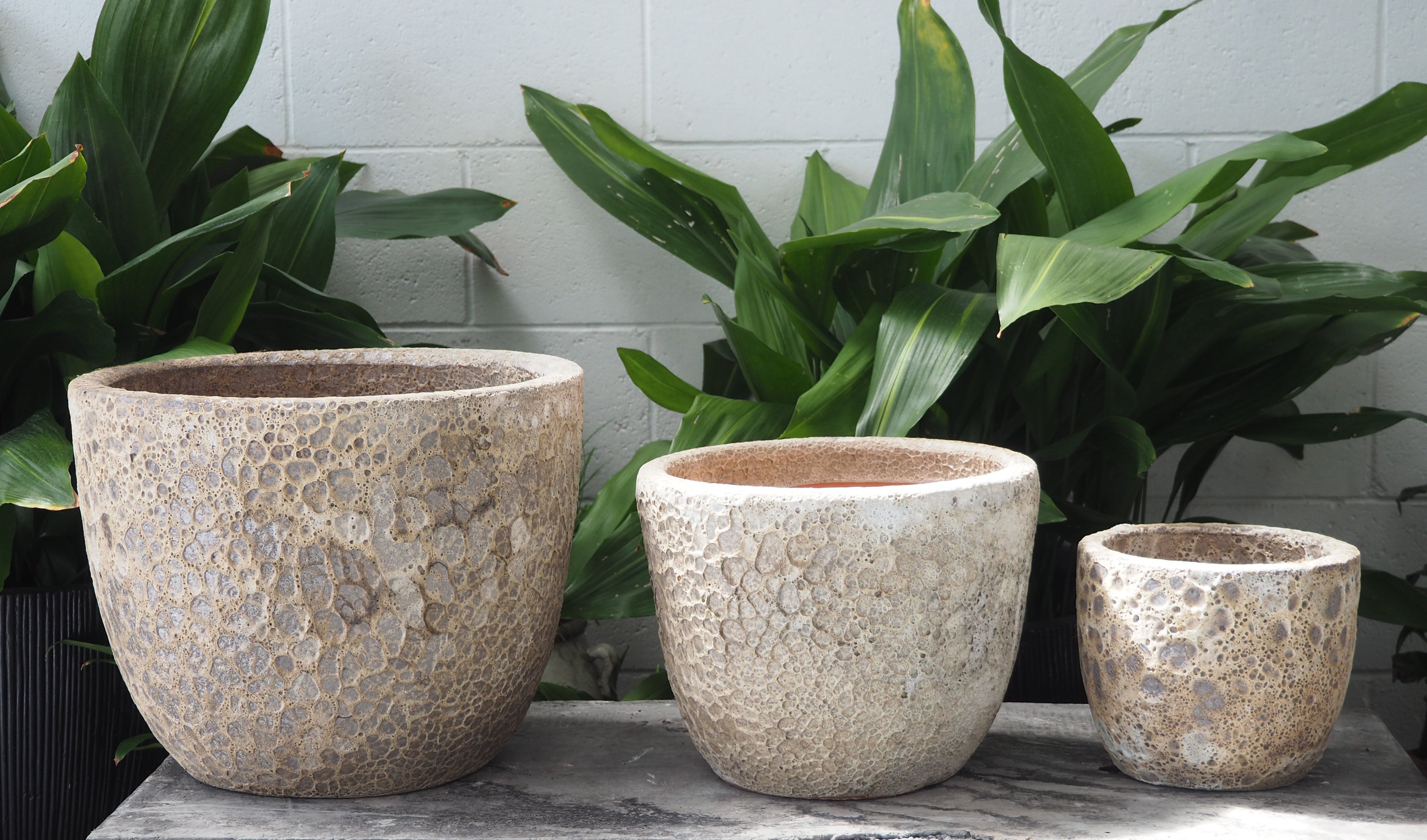 Small Atlantis Glaze Pots