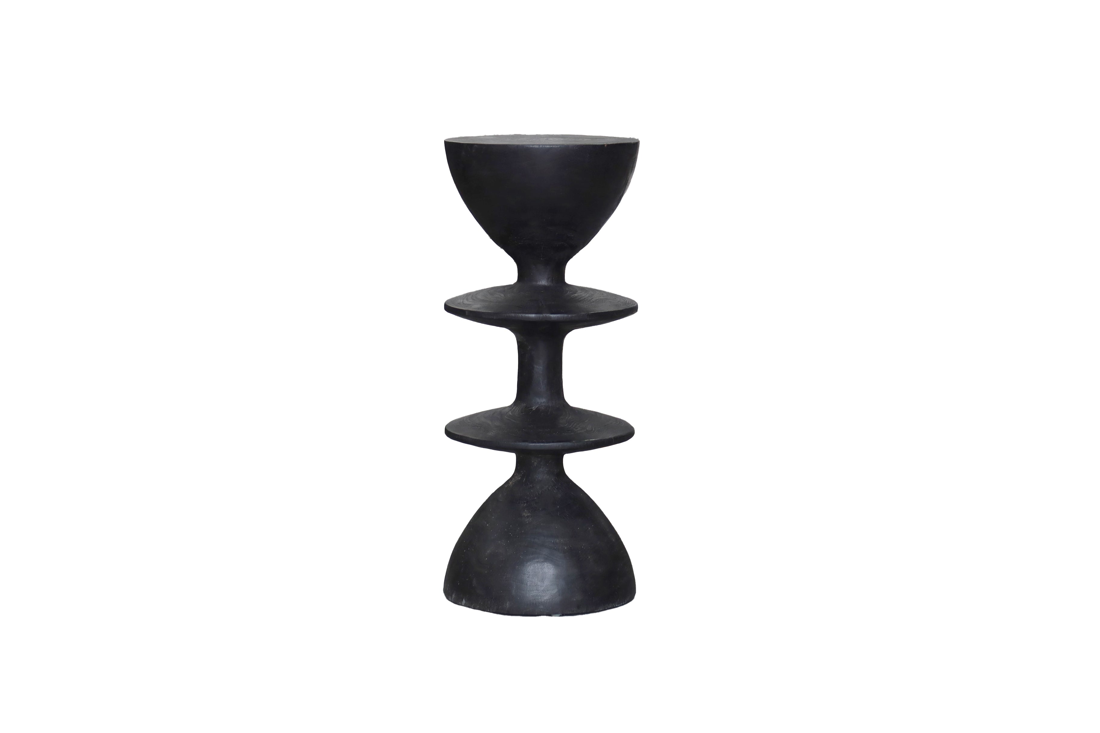 Funky Stump Ebony Tiered Plinth