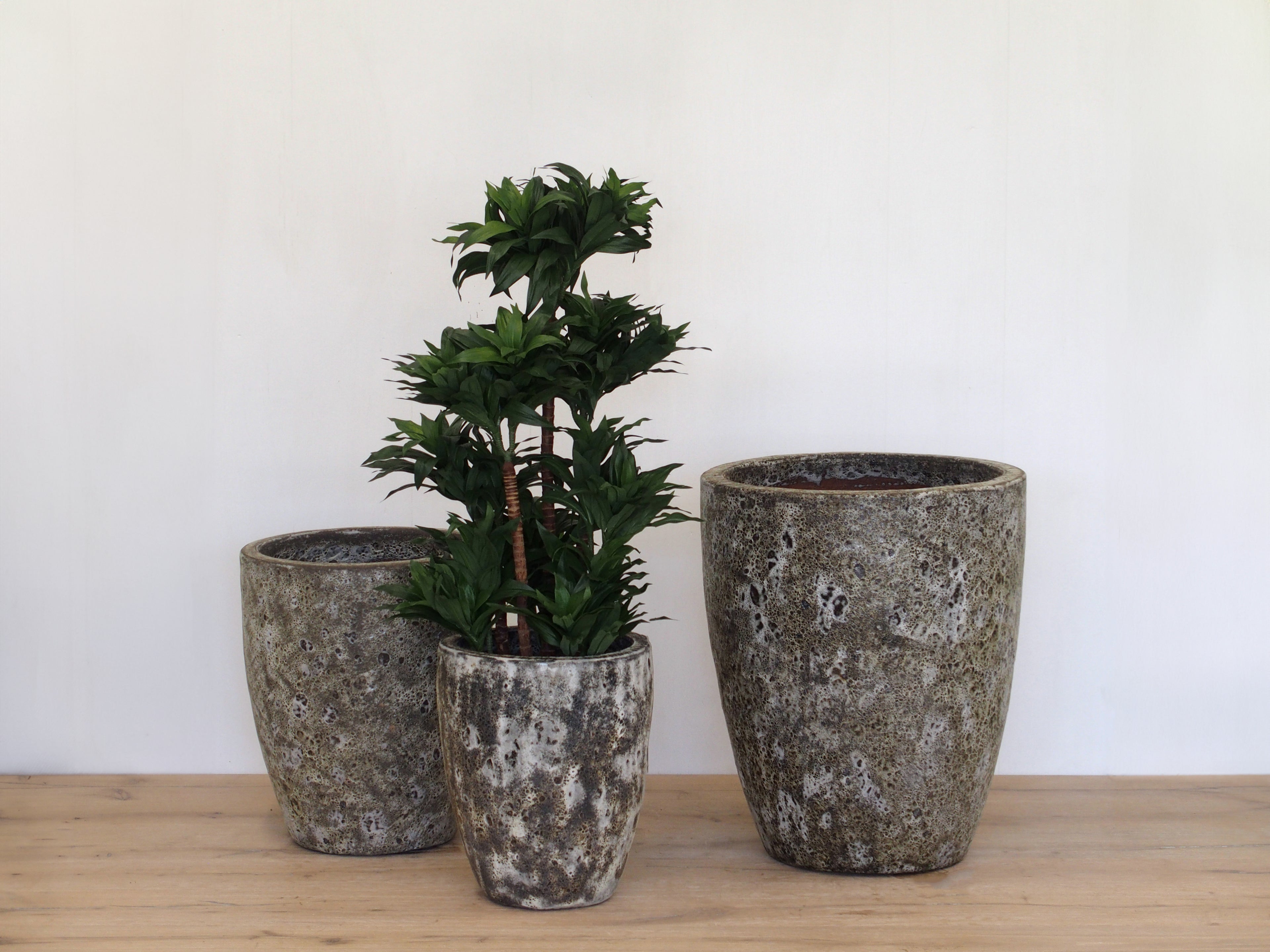 Atlantis Glaze Pot Grey