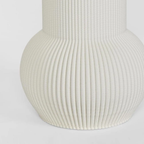 Vase Hend 3D White Small
