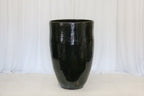 Pot Green Glazed Terracotta Tapered