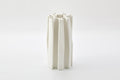 Vase Box Pleat Ivory