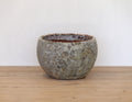Atlantis Glaze Pot White/Grey Plain