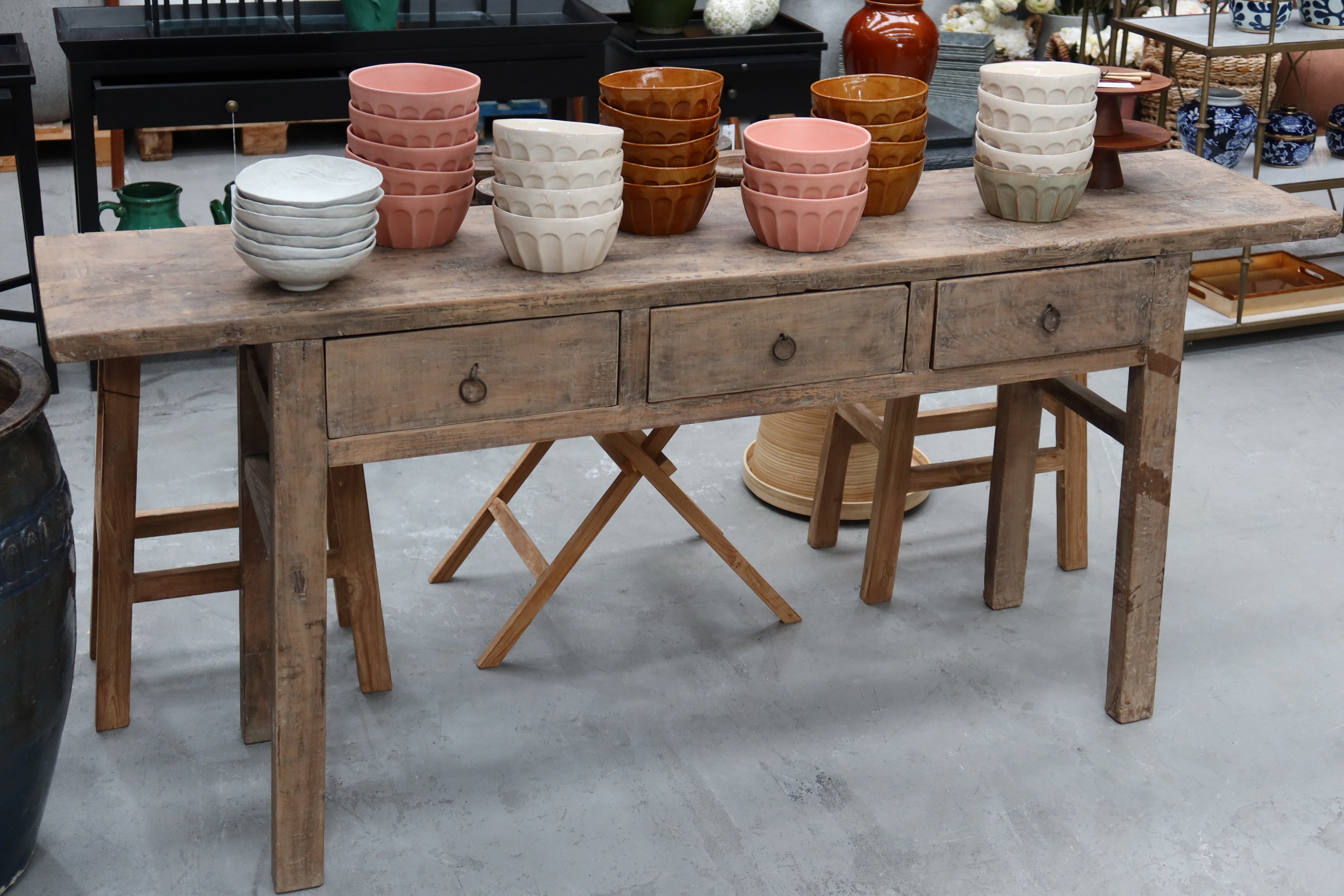 Console Shanxi Elm