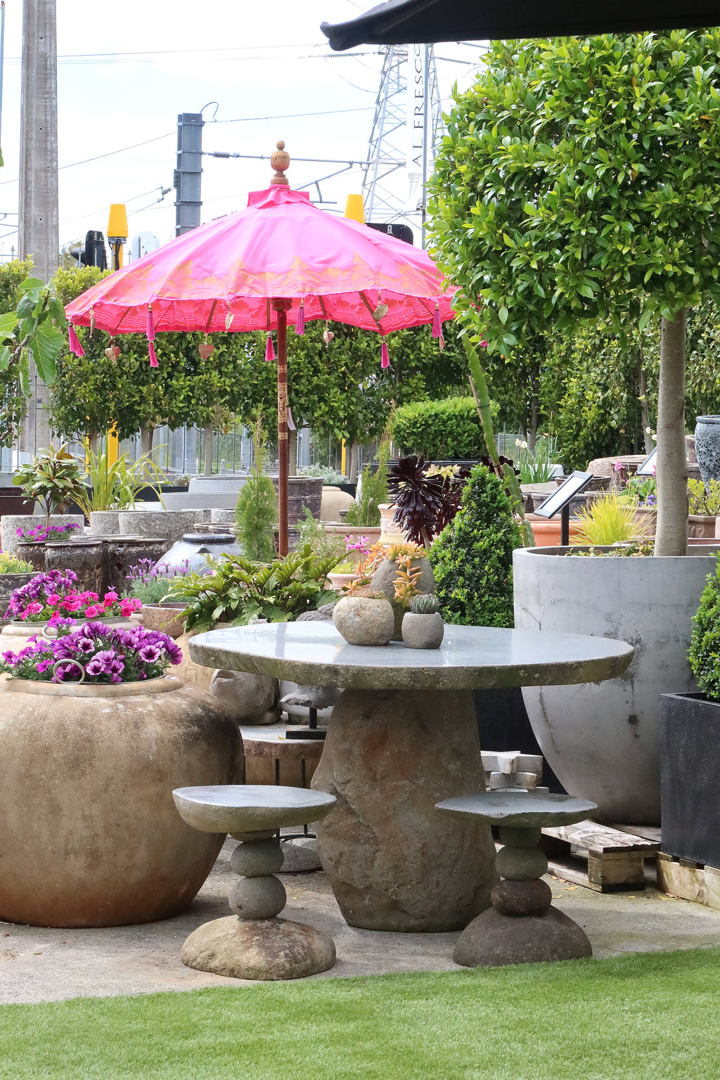 Organic Stone Dining Table