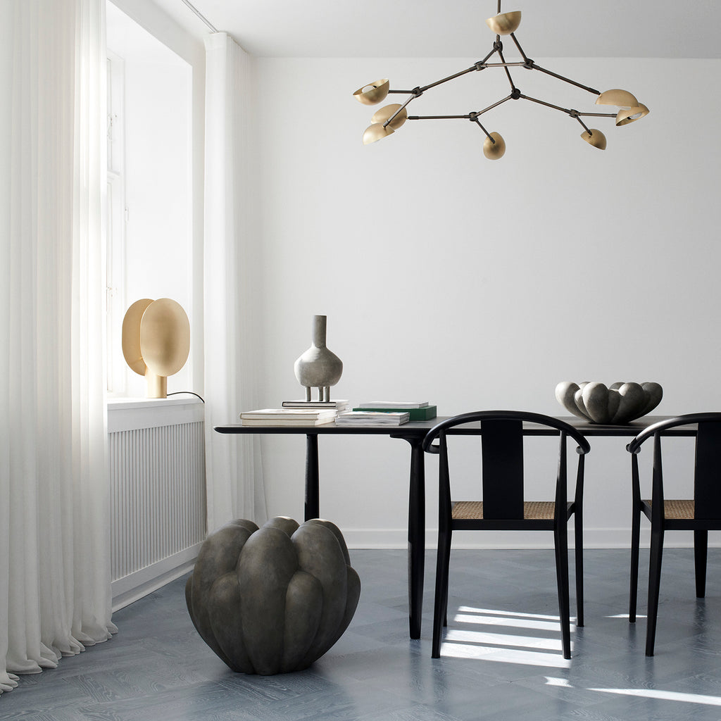 Table Lamp Clam Brass