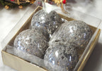 Lumi Hanging Bauble Silver-Beaded