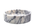 Milas Lilac Marble Honed Round Basin