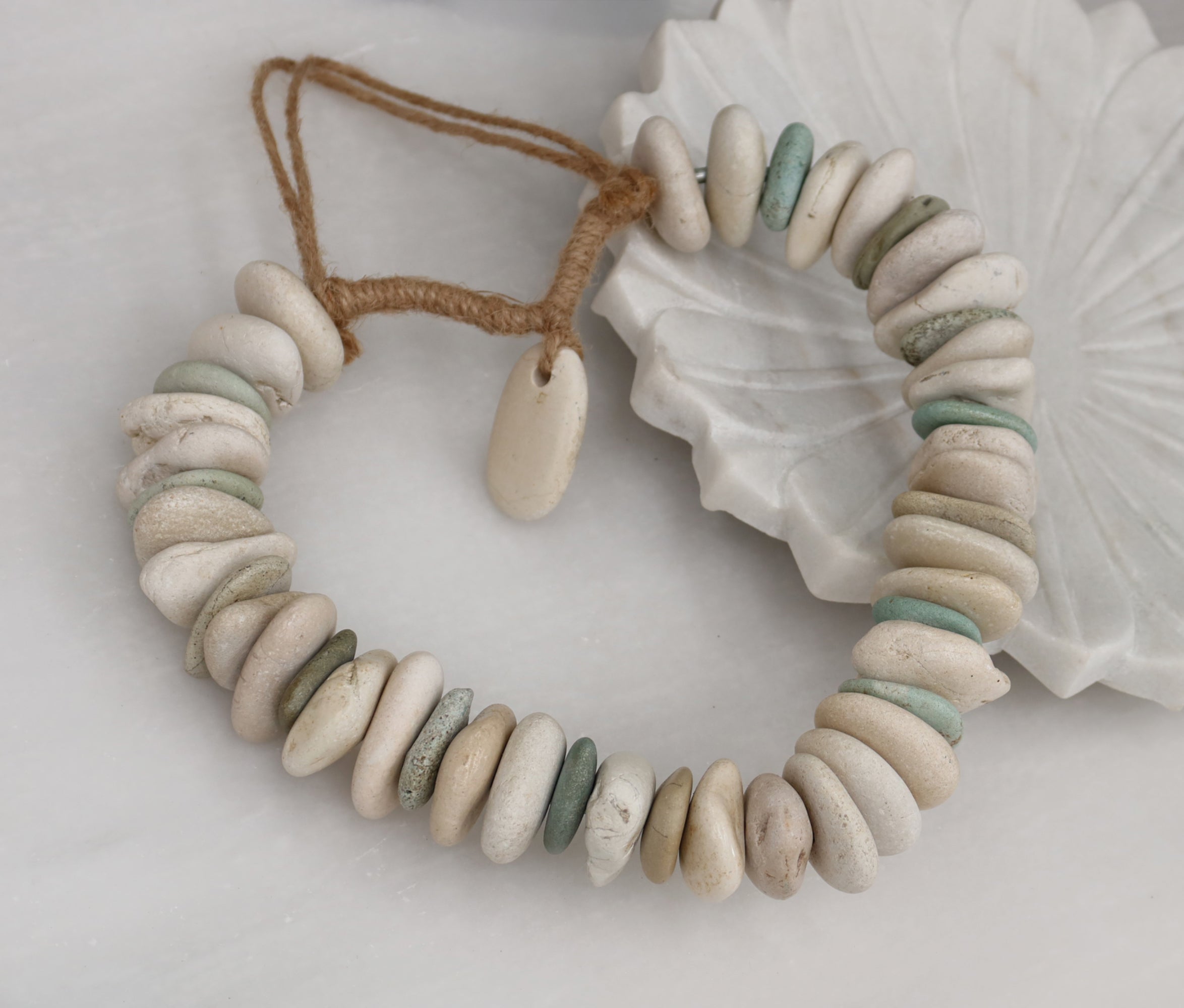 Heart Stones Hanging