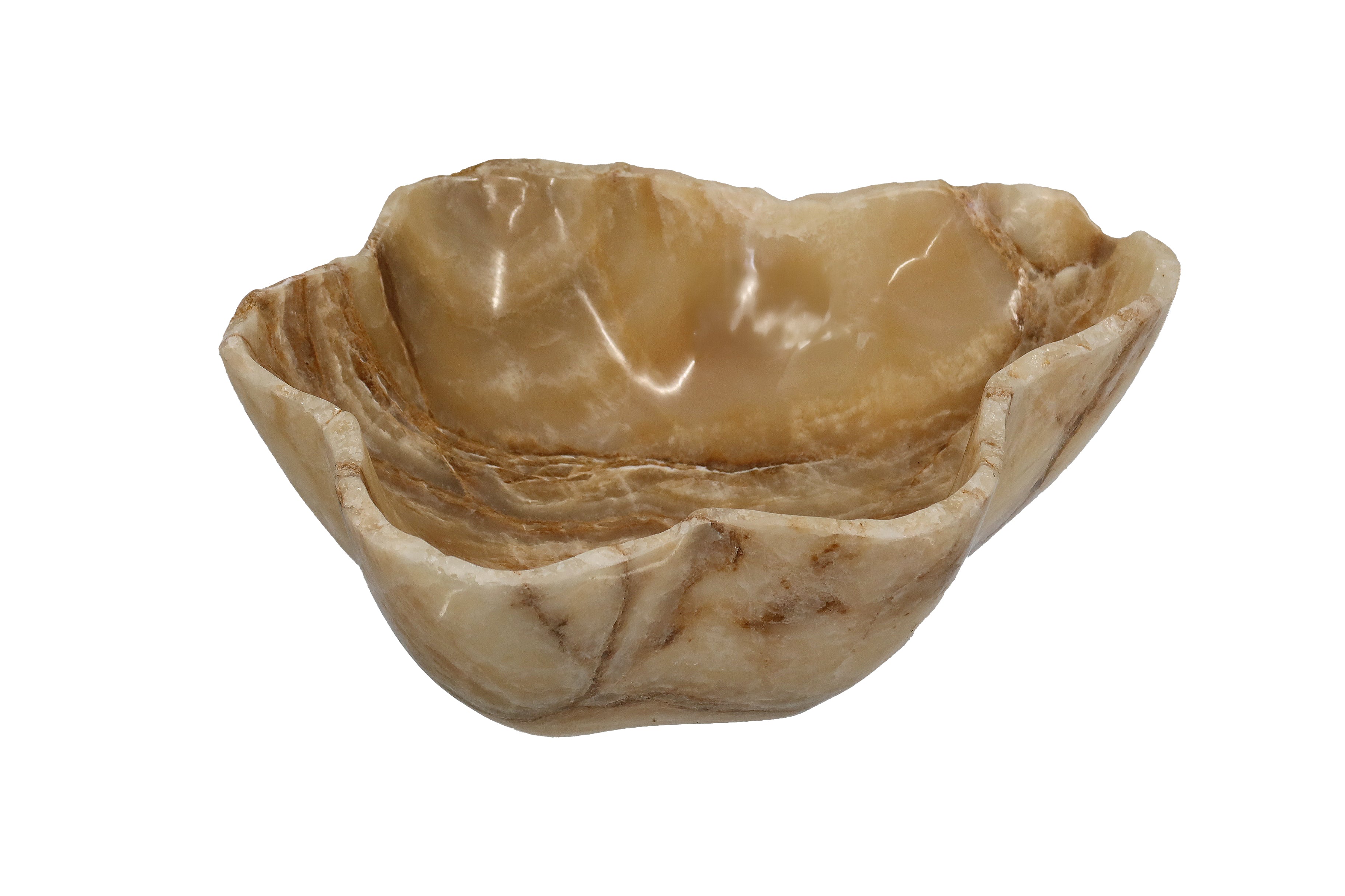 Onyx Flower Bowl Large