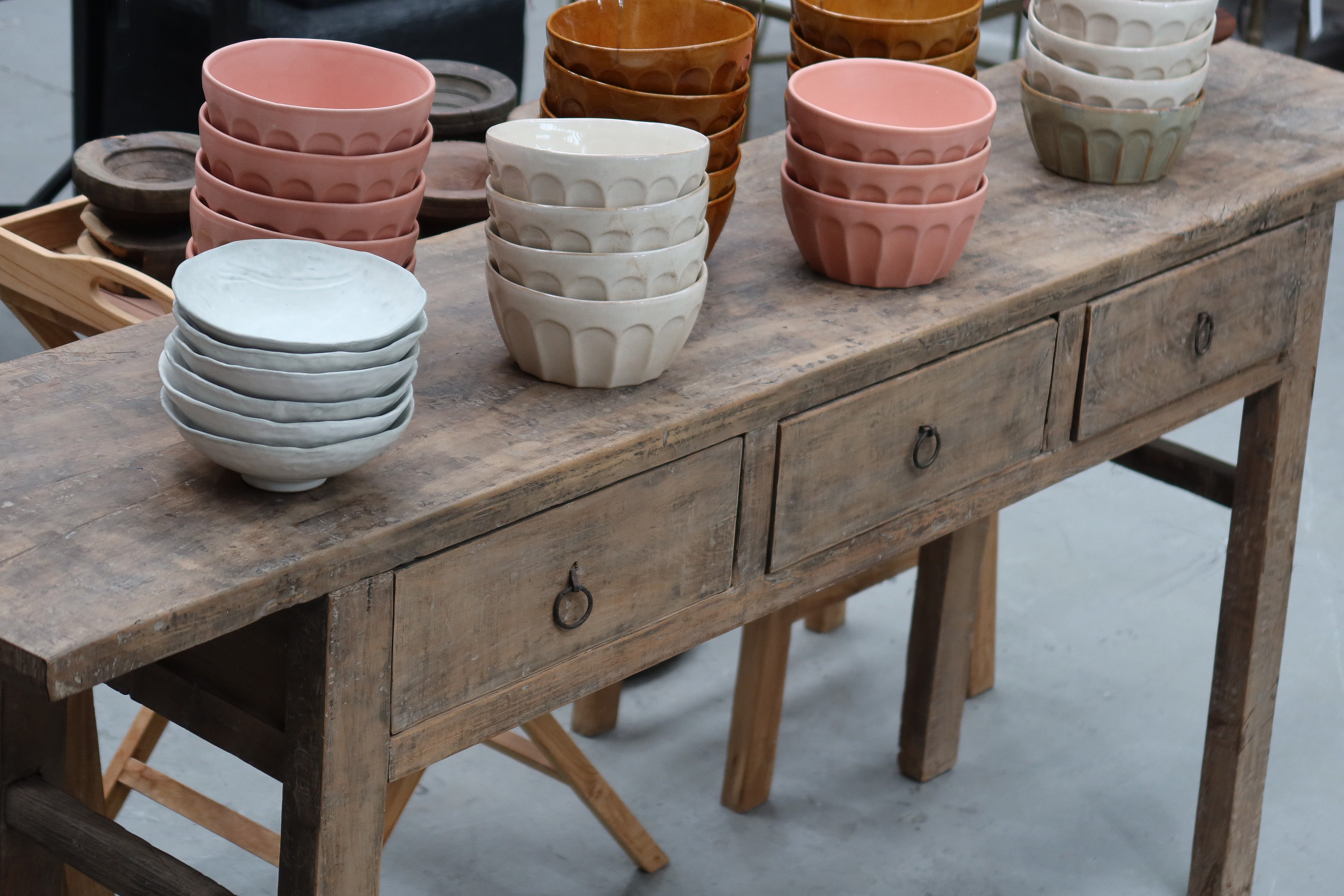 Console Shanxi Elm