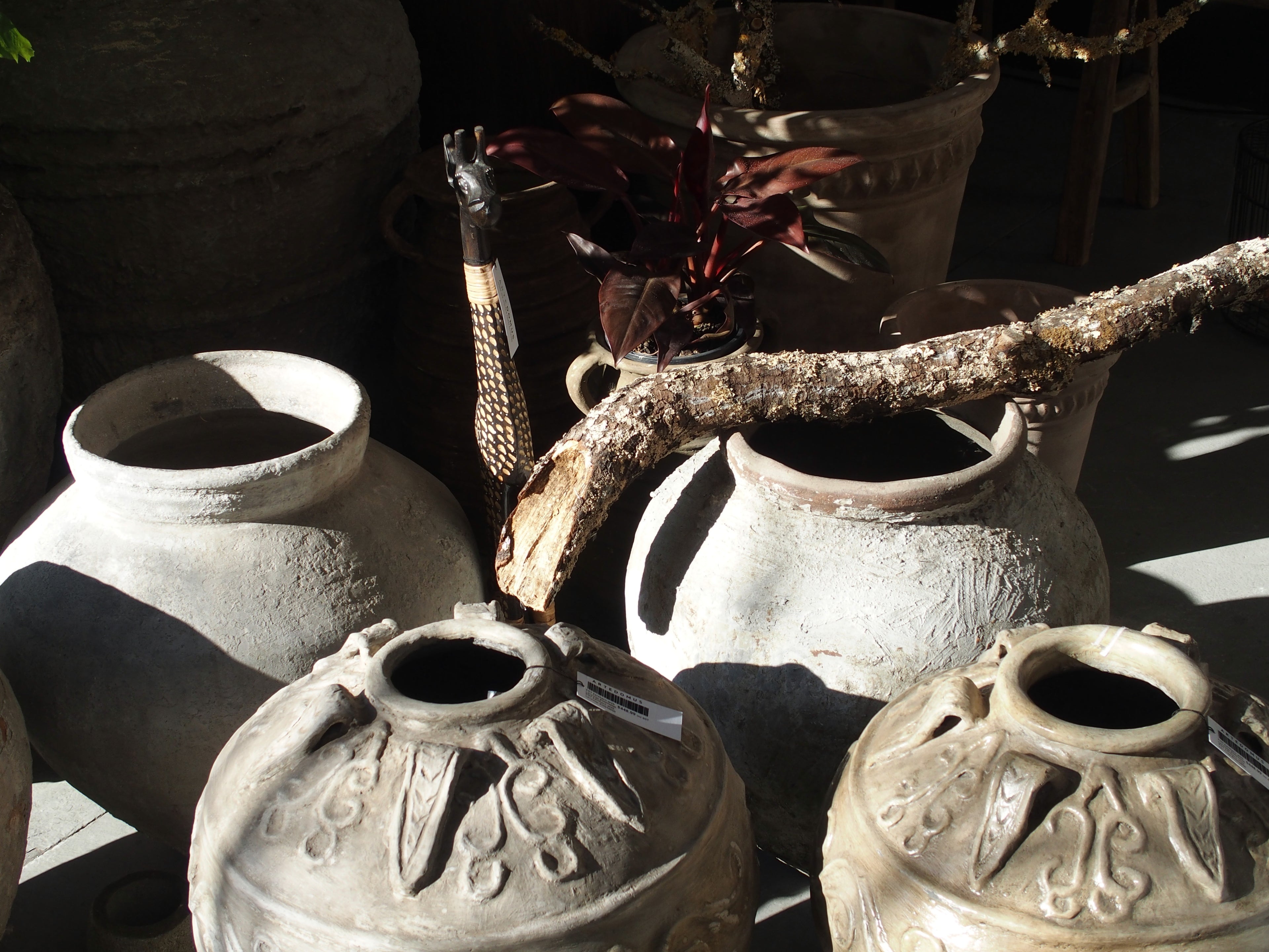 Pot Earthen with Carvings