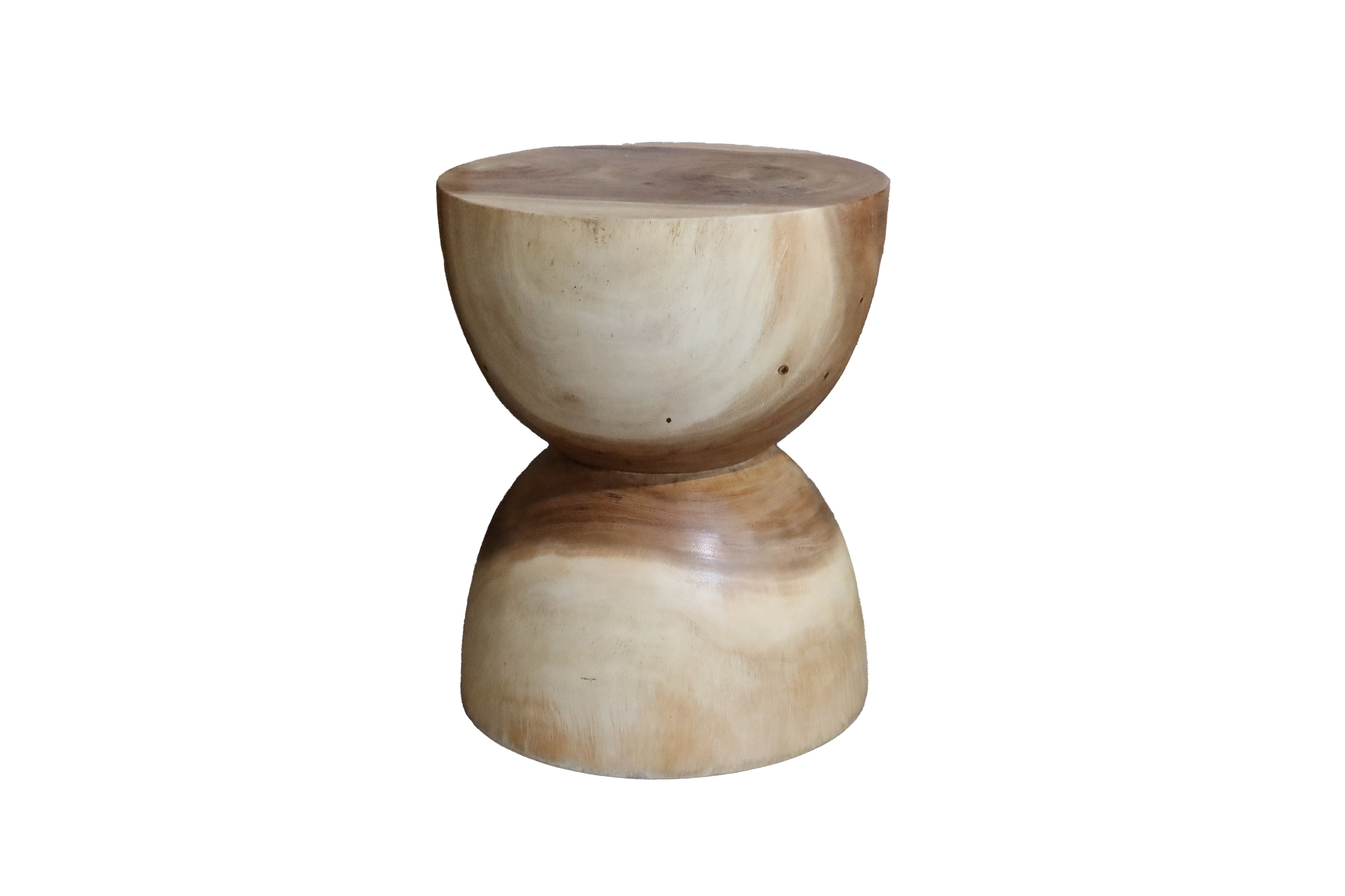 Funky Stump Honey Wood Hourglass