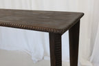 Console Wooden with Carved Legs