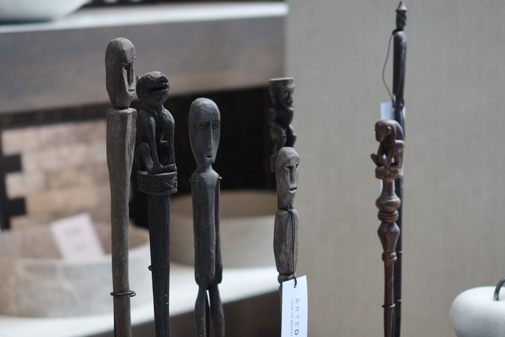 Stickmen Wooden on Stand