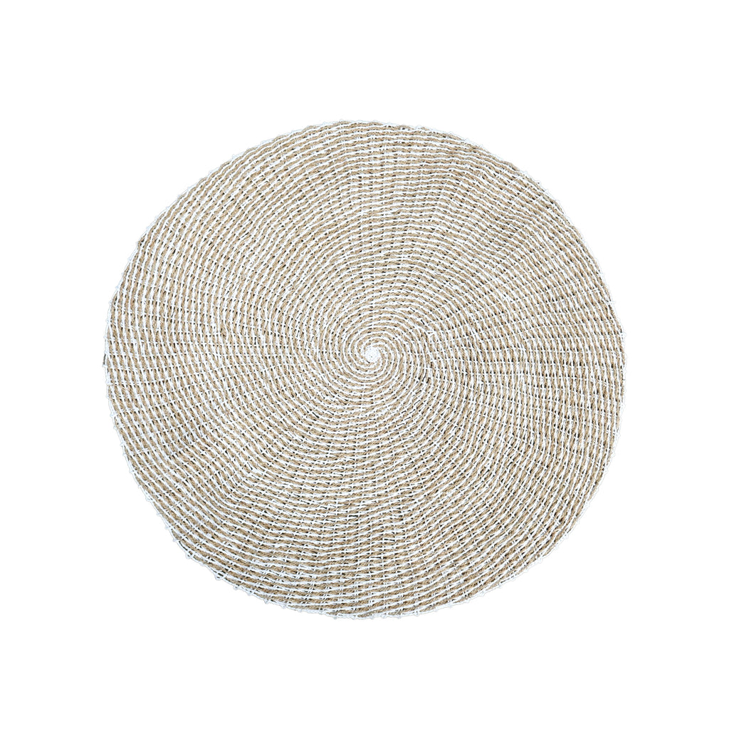 Rug Round Natural
