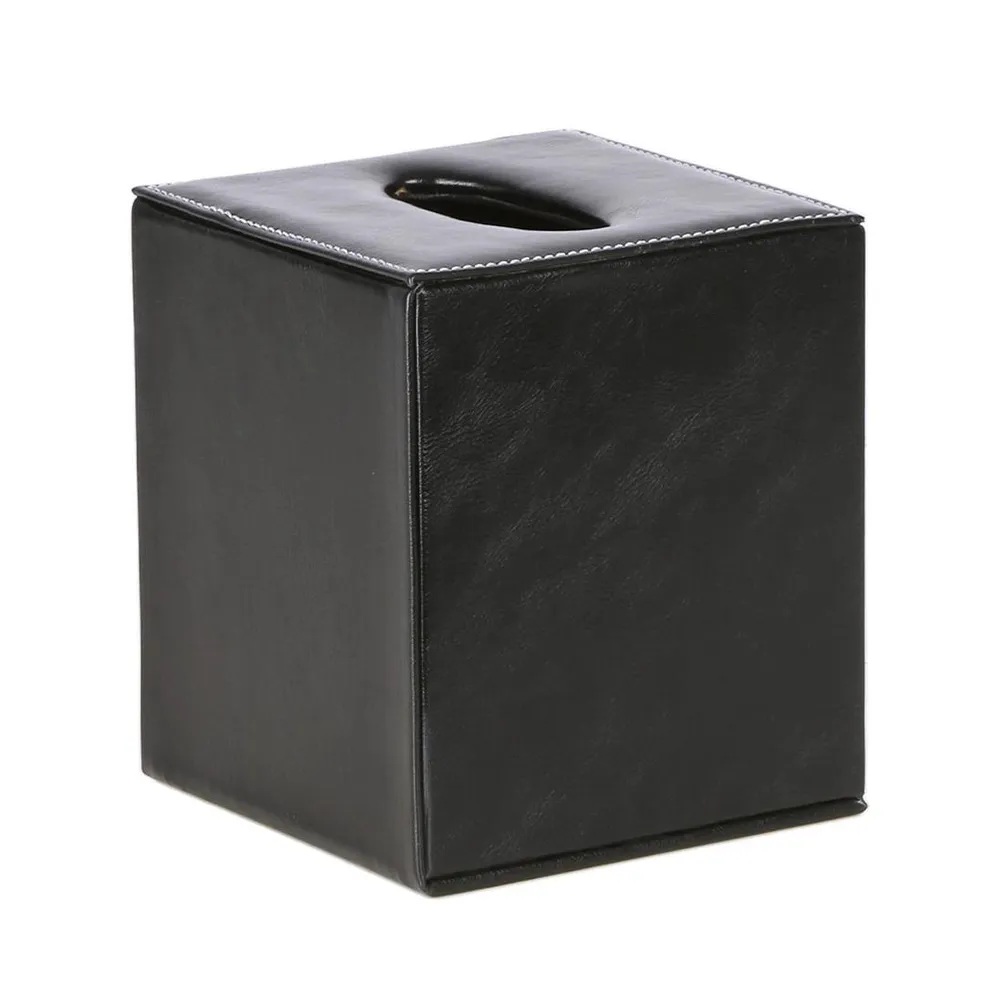 Tissue Box Square Black