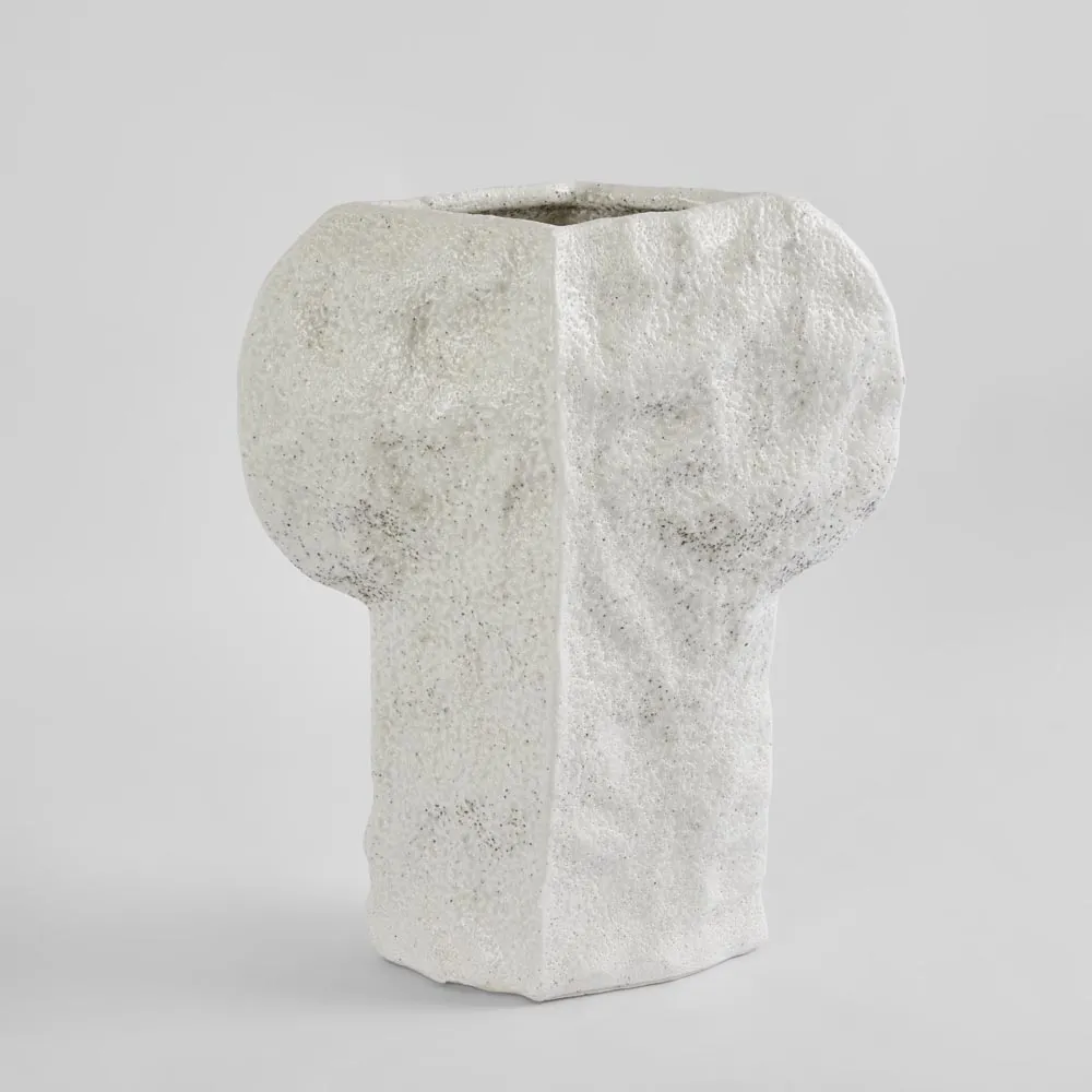 Vase Arc Vessel High White