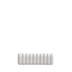 Candle Holder Big Tube White