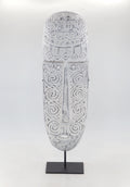 Mask White on Stand