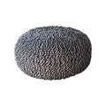 Pouffe Black & White