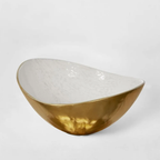 Bowl Elsa Curved White Large