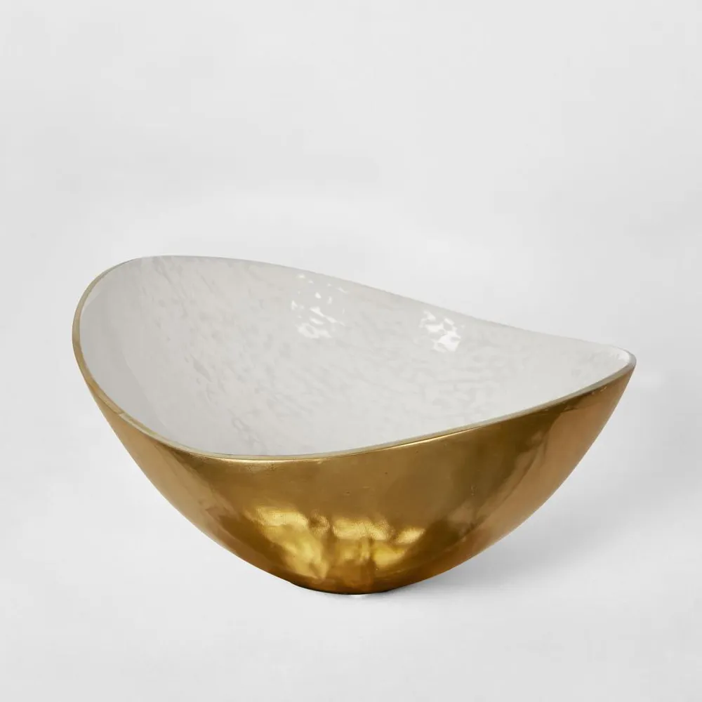 Bowl Elsa Curved White Large