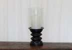 Lamp brass with Glass Shade (electric)