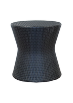Side Table Exterior Rattan Round