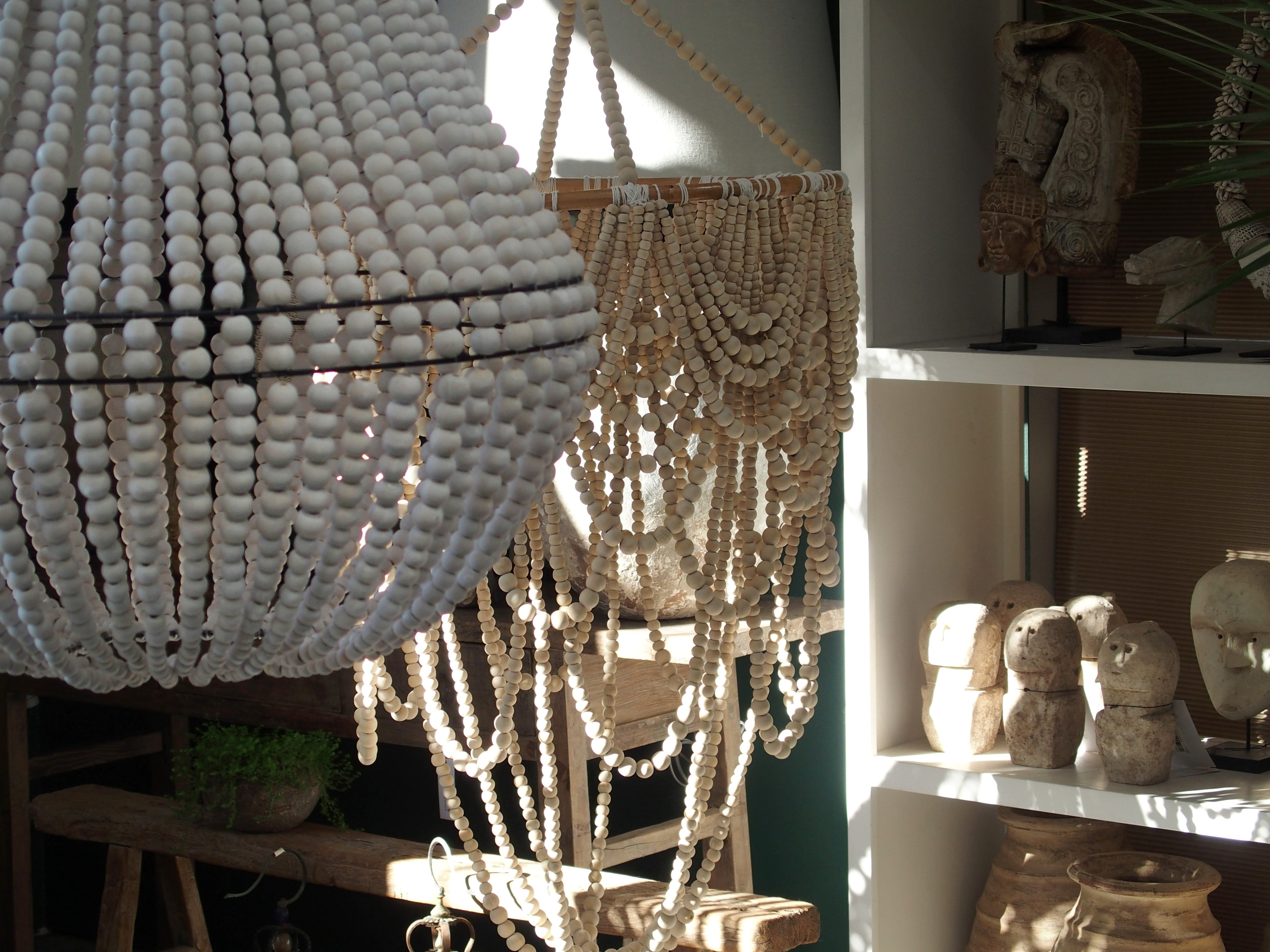 Lamp Shell Hanging White