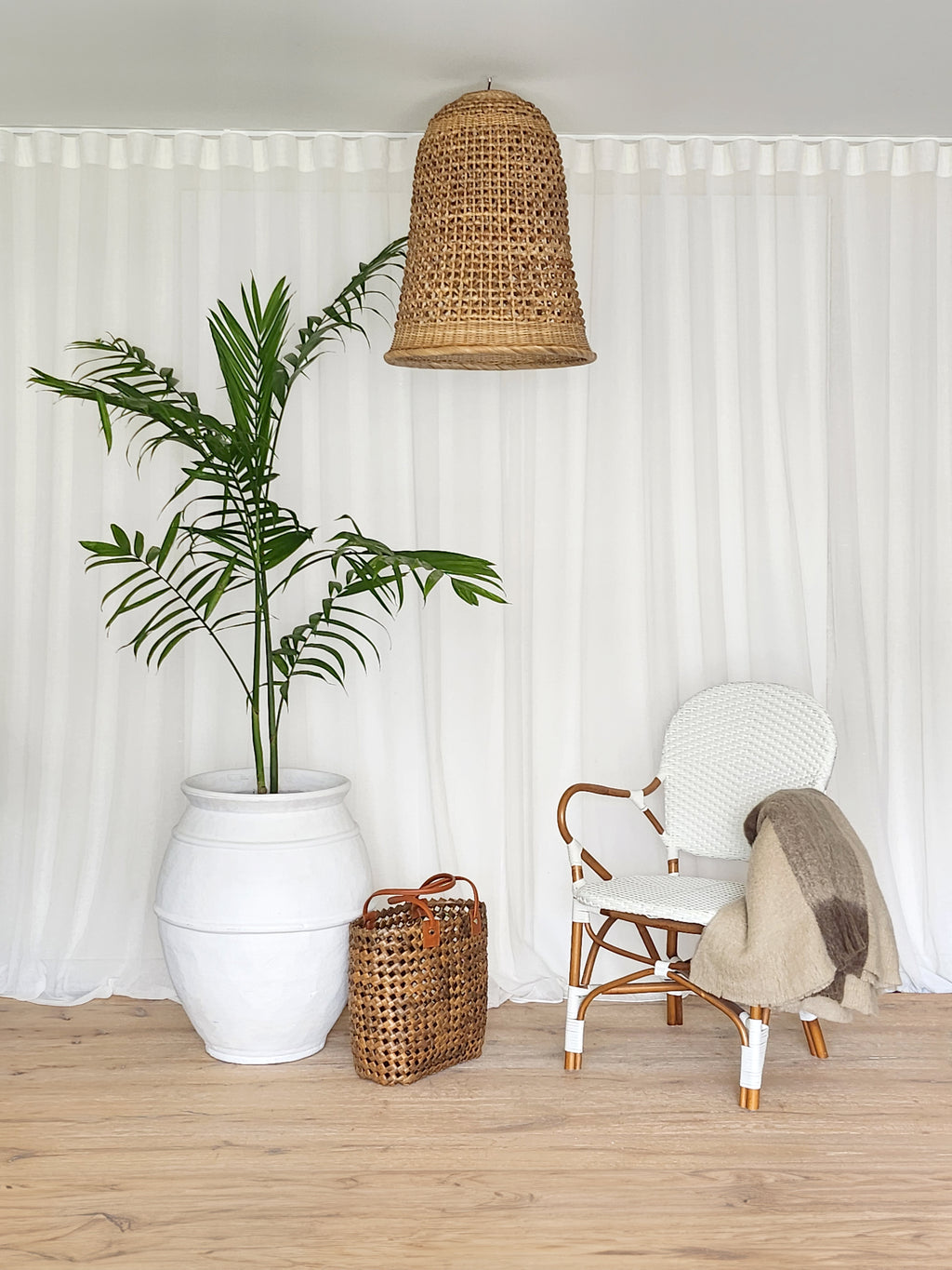 Hanging Lamp Shade - Hyacinth