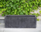 Trough Black Terrazzo