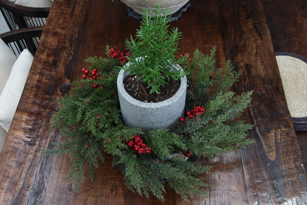 Wreath Berry Green