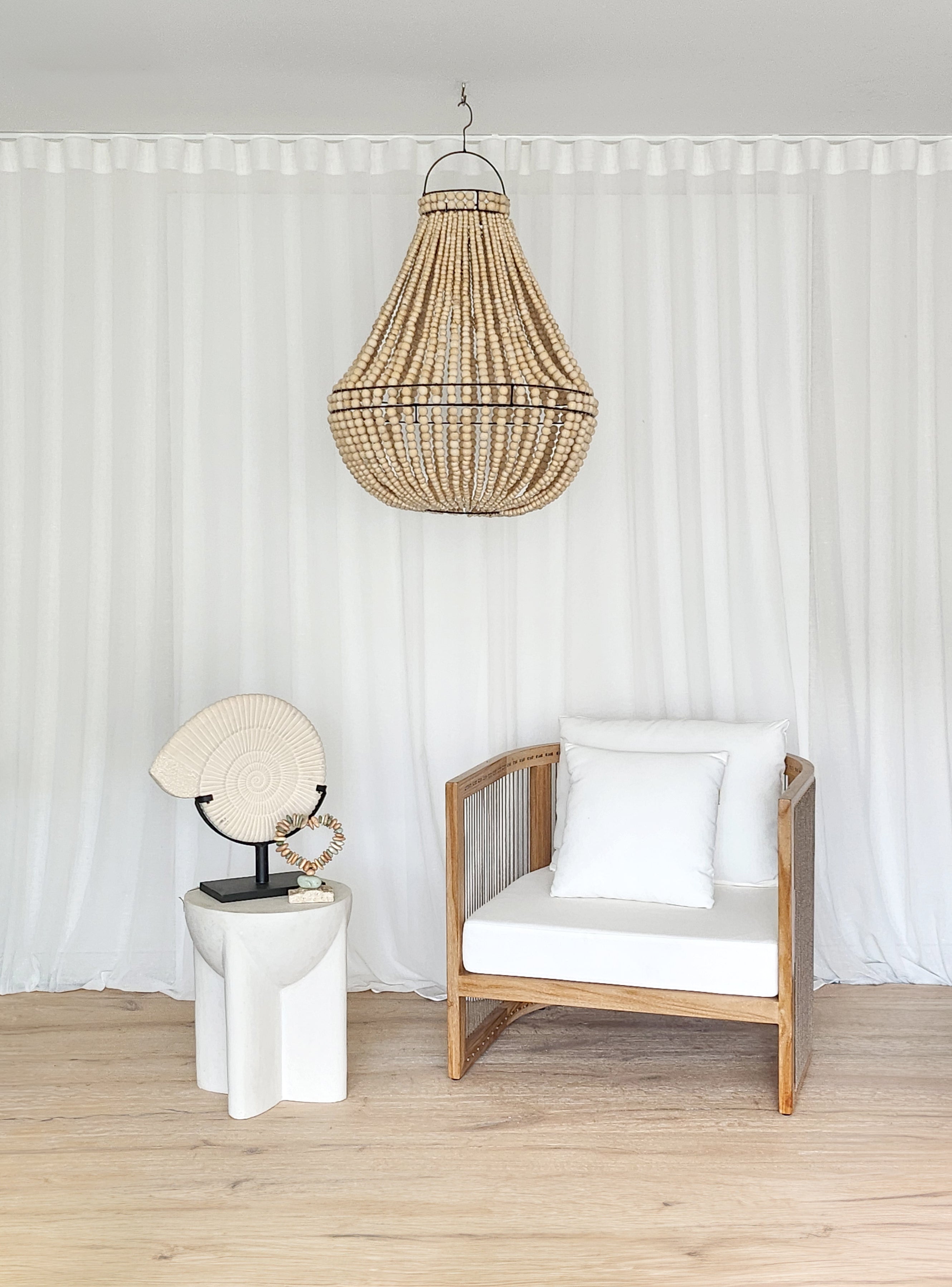 Lamp Shell Hanging Natural