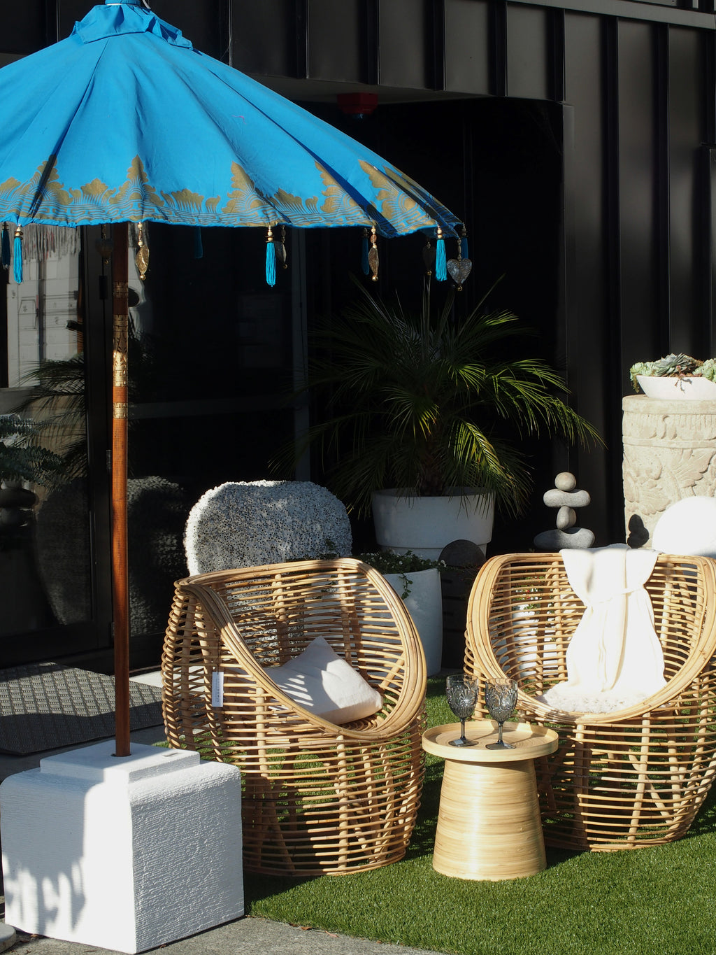 Chair Rattan Round