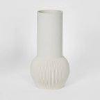 Vase Hend 3D White Large